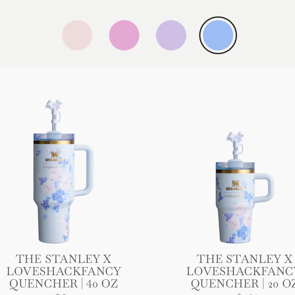 Stanley x Love Shack Fancy Set Everblooming Rosettes
